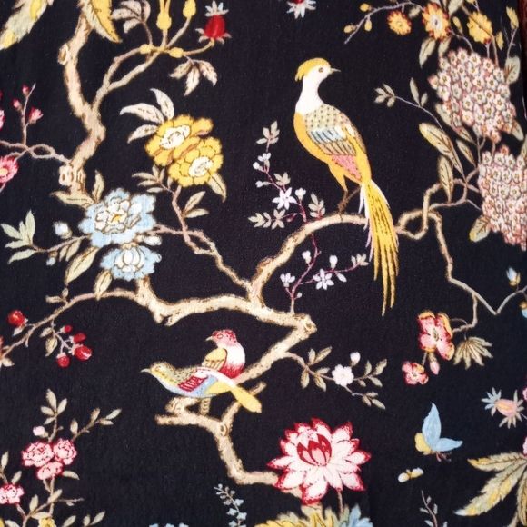 GP & J Baker X H&M Patterned Short Dress size 6 Black - Picture 8 of 12